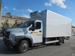 Means of transport vans for the carriage of foodstuffs (isothermal/refrigerated) type 47122, modification 47122A on ba