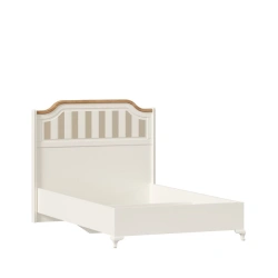 Villaggio LD.680040.000 Bed 1200*2000 (Alabaster/Golden Oak )