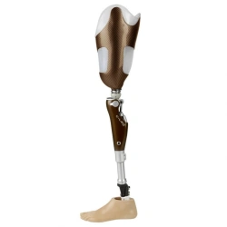 Modular hip prosthesis with microprocessor control