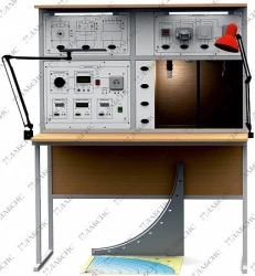 Set of training equipment on lighting engineering