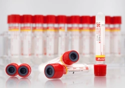 Vacuum tubes "Acti-Fine®" for venous blood sampling with clotting activator, gel, size 13x100 mm, volume: 3,5 ml.