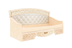 Alexandria LD.510190.000 Sofa bed (Leather Lento/Rustica )