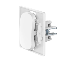 CADUCEUS ALING EON Flush-mounted single-key switch 10AX, 250V~, white, art. no. E608U.0 (mechanical)