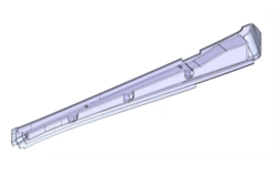 Left-hand pillar trim assembly 5299230-5302512-50
