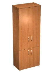 Wooden furniture. Four-door cupboard