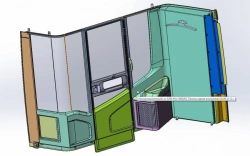 5299-401-7800000 SB Driver's partition panel