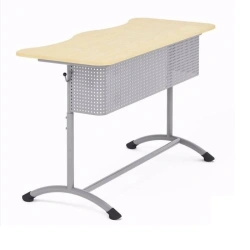 Pupil's table on round tube