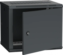 LWR5-09U64-MF ITK Cabinet LINEA W 9U 600x450 mm metal door, RAL9005