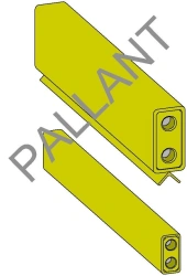 Guide set for plate heat exchanger FP/PF 205(31,40,50)