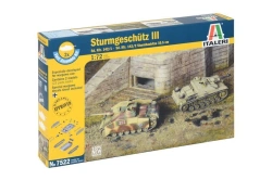 Assembled model Sd.kFZ 142/1 STURMGESCH.Ill (2x fast)