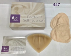 Breast (breast) exoprosthesis based on silicone gel, model 447