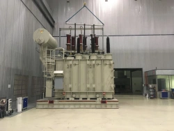 Three-phase oil-filled power transformer TRDTSN-63000/110