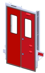 Sliding-sliding door unit DBPS 001.02.00.000-33.10