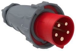 PSN02-063-5 Portable Plug SSI-035 63A-6h/200/346-240/415V 3P+RE+N IP67 MAGNUM IEC