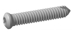 Locking screws Ø 6 mm, length 30 to 80 mm, in 2 mm increments, article number 639.0XX