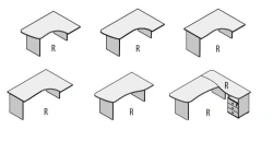 Ergonomic table. Gamma" furniture set