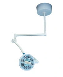Medical ceiling luminaire with emergency power supply adjustable single unit "EMALED 202 A" (surgical)