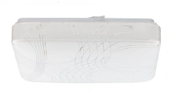 LED wall-ceiling luminaire TM "VKLUCHAY" NBP-R-2 "AURORA" 24W KVADRAT