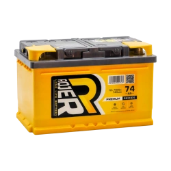 Lead accumulator for starting piston engines 6ST-74VL "ROJER Premium series"