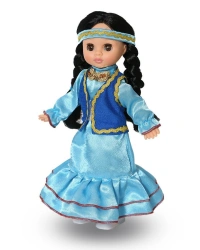 Plastic doll Elia in Bashkir costume, B3205