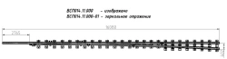Frame rail with shank of P65 type 1/11 (project VSP014.11.000/-01/-02/-03)