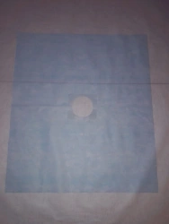 Disposable, sterile surgical nappy