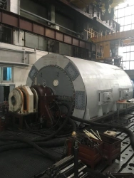 Hydrogen-cooled turbogenerator of TVF-125M-2 type with nominal capacity of 125 MW. 70-676-2022