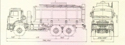 Tank truck UST 5453K7 and modifications: 5453?7-01