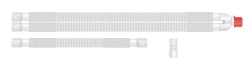 Medical breathing contour of single-use non-sterile according to TU 32.50.21-001-03741033-2021, variant of execution: Complement