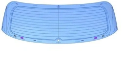 Rear window for vehicle type FB 5D Code 00014TRW07002