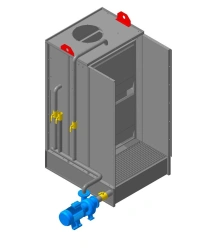 Spray booth OKG