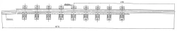 Cross rail with counter rail of project 2901.04.000-01