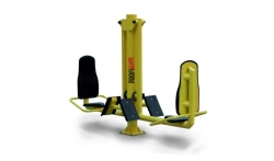 Outdoor exercise machine Leg press
