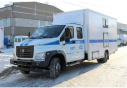 Operational service vehicle of the LUIDOR type 2250, modification 2250MU