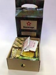 Disposable (intermediate) food ration for correctional officers (OPDP - PR-2) TU 10.89.19-003-08552934-2019 packed to the exact