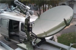 Automobile (transportable) satellite communication station "Centaur-NA-2DM".