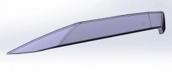 5299-422-5302556-10 SB/OR Right fairing assembly