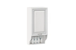 Type 4 LD.270530.000 Kitchen cabinet 450 high with open shelf (White M )