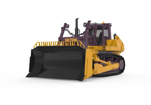 Crawler Tractor Chetra T-35.01KB-3 Heavy-Duty Bulldozer