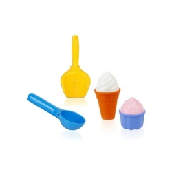 Sand set "Sweet-tooth" (2 moulds, scoop, spoon)