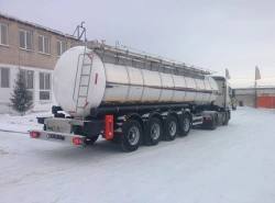 Semi-trailer-slurry tanker FOX TANK PTC 877722 on Tonar 9042 axles with maximum permissible load on one axle PTC not exceeding 9