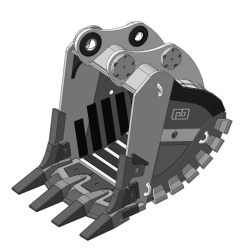 Heavy duty rock bucket RDX-83.20d-U60(4)NSF