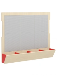 Wall panel for construction / 6 plateaus