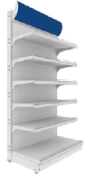 Wall shelving unit 2250x665x500, mark "SPEKTR LLC"