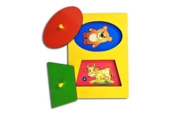 Game "Secrets, Bear-Cow", (oval-trapezoid)