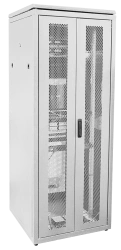 LN35-38U88-2PP ITK LINEA N 38U 800x800mm hinged perforated door, rear perforated door Grey
