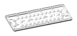 Lens for LED luminaires AMT-ST-236x70-5050-130x15-M