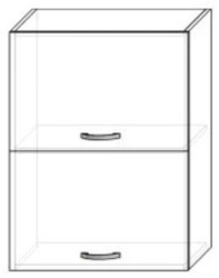 Kitchen cupboard for office and medical institutions, trade enterprises