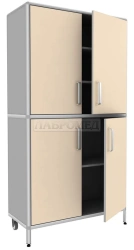 Cabinet for laboratory utensils SHL 1-2 from the set of furniture for clinical diagnostic laboratories "Medent-2" from the sets