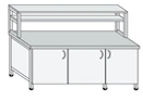 Laboratory bench for physical research STF-1(m)